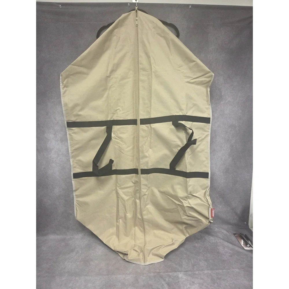 Elegant Beige Outdoor Cushion Storage Bag - Waterproof & Zippered, 32